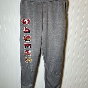 NFL Team Apparel San Francisco 49er Athletic Pants Men’s Size M